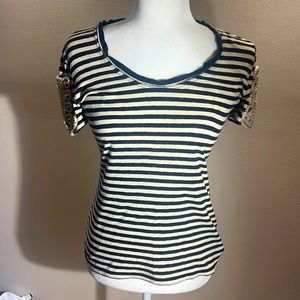 Tory Burch striped shirt